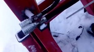 Размеры самодельного гуся на навеску мтз