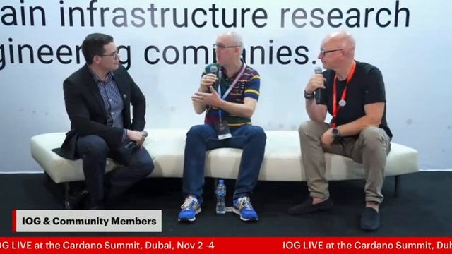 Cardano Summit 2023 - LIVE at the IOG booth смотреть онлайн