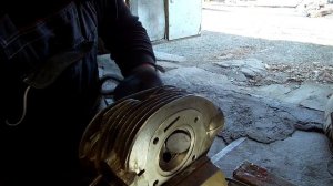 Урал #3. Притирка клапанов и установка головки URAL motorcycle