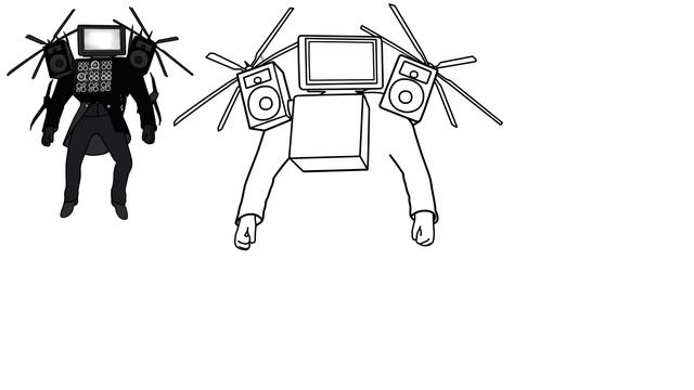 How To Draw TITAN TV MAN Skibidi Toilet UPGRADED ?? смотреть онлайн