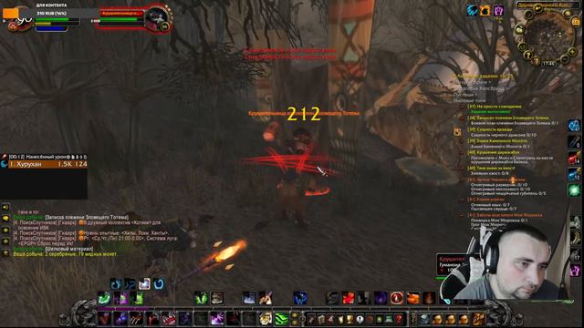 World of Warcraft Lich king Classic офицальный сервер Друйд(орда)