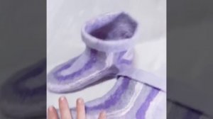 Носочки валяные