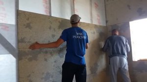 Каркасный дом 11х13 м. Часть 6: Утепление и обшивка внутренних стен