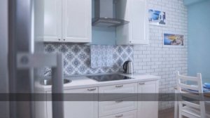 Интерьер в стиле "Санторини"