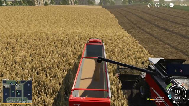 Farming Simulator 19 Свапа Агро часть 14 Гараж с озеленением на крыше и большой свинарник смотреть онлайн