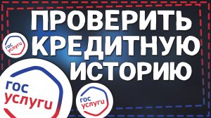 Как проверить Кредитную Историю через Госуслуги