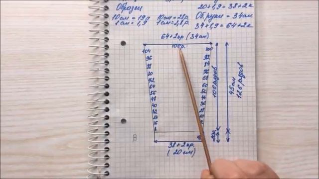 Вяжем спицами красивый свитерок с круглой кокеткой. МК. Часть 1.