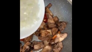 Жаренные лесные грибы по-особенному
