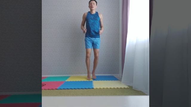 Имитация прыжка на скакалке смотреть онлайн