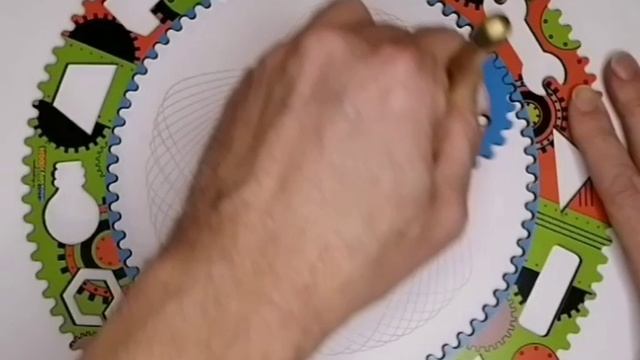 Спирограф, тренажёр для руки/Spirograph, a hand simulator