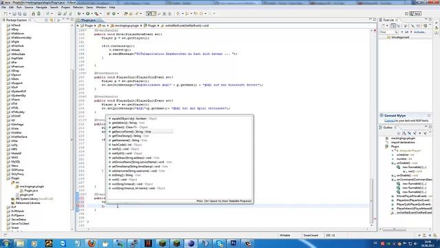 Bukkit Plugin Programmieren Votifier Einbinden #6 смотреть онлайн