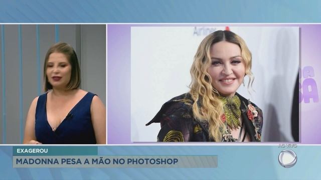 Madonna é acusada de exagerar do photoshop