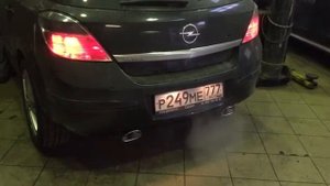 Выхлоп Опель астра H