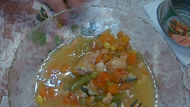 Дегустация,ЛОСОСЬ с овощами. смотреть онлайн