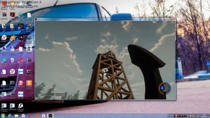 Как залесть с помощью верёвки на беседке в The forest??????