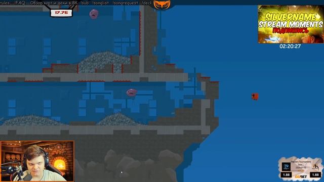 СИЛЬВЕРНЕЙМ: SUPER MEAT BOY ПРОХОЖДЕНИЕ ВТОРОЙ ГЛАВЫ. ГОСПИТАЛЬ смотреть онлайн