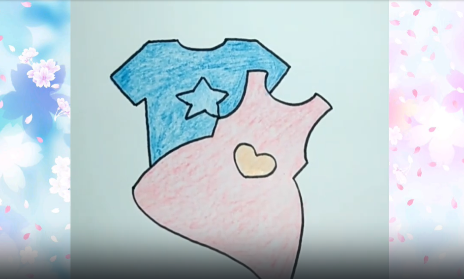 Рисуем Одежду с детьми смотреть онлайн