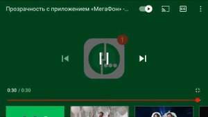 Мегафон шарлот прозрачность скорость от 0.25x до 2x