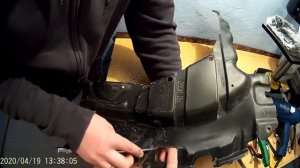 Ремонт пластиковой защиты ► Toyota Porte