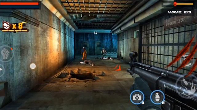 Found zombie horde👽: Dead Target 3d Android #01-by crazy Gamer👍