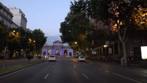 Madrid 4K - Driving Downtown - Spain
