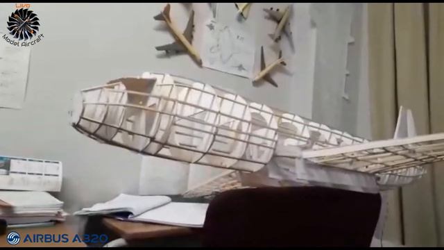 RC AIRBUS A320 - Fitting Wings & Tail Section To Fuselage|Part 5 смотреть онлайн