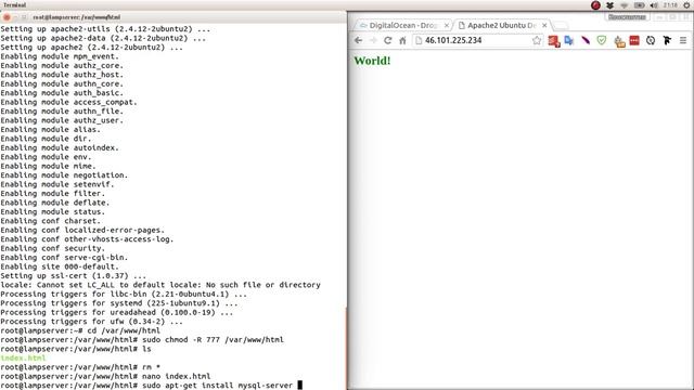 Как установить LAMP (PHP5, MySQL Apache, phpMyAdmin) на Ubuntu