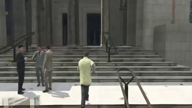 Прохождение Grand Theft Auto 5: Агитатор - Забастовка / Grass roots - The smoke-in смотреть онлайн