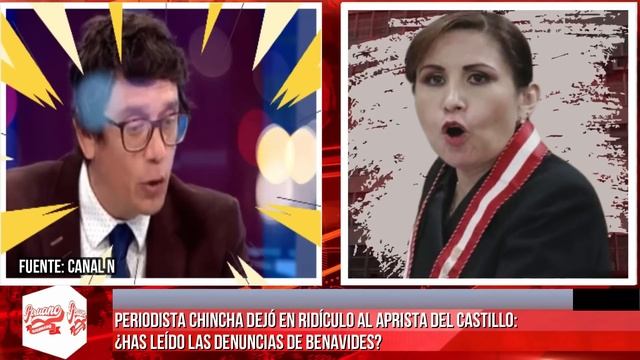 PERIODISTA CHINCHA DEJÓ EN RIDÍCULO AL APR1STA DEL CASTILLO: ¿HAS LEÍDO LAS DENUNCIAS DE BENAVIDES? смотреть онлайн