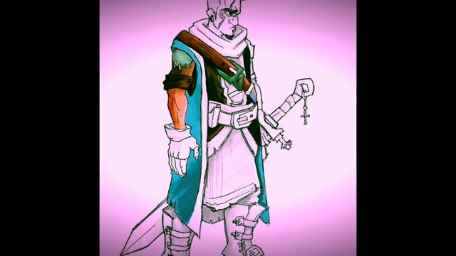 Concept art illustration on iPad Air 4 using adobe fresco..... смотреть онлайн