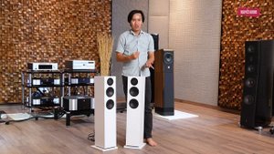 Audio Pro A48 - Đôi loa cột không dây WiFi, công suất 320 Watt, âm thanh mạnh mẽ, dải trầm ấn tượng