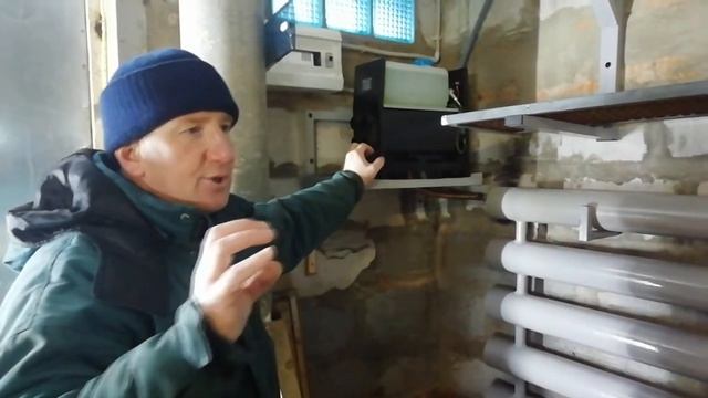 Установили сухой фен в гараж  Автономка для отопления гаража