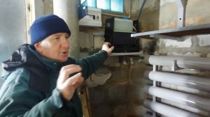 Установили сухой фен в гараж  Автономка для отопления гаража