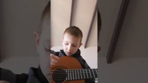 Песня Ты да я, да мы с тобой на гитаре