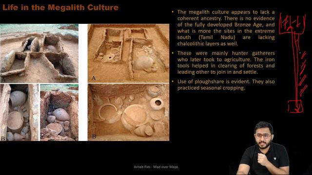 Ancient South: The Megalithic Culture | Ancient History | Crack UPSC CSE 2023/24 | Arnab Pati