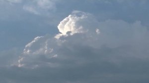 Развитие кучево-дождевых облаков за весь август 2022