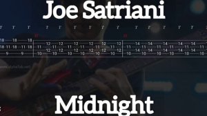 Joe Satriani - Midnight ( Tab Guitar )