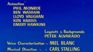 "8 Ball Bunny" (1950) -recreated rings