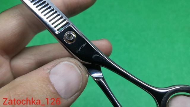 Ножницы филировочные KEDAKE до и после исправления... смотреть онлайн