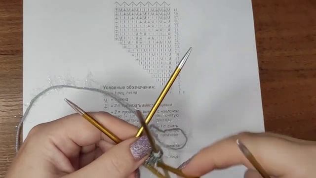 Проще простого/МК Салфетка спицами за пару часов/Новогодняя салфетка спицами/
