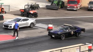 Old School vs Modern Muscle Cars - drag racing #musclecars #dragracing #shelbygt500