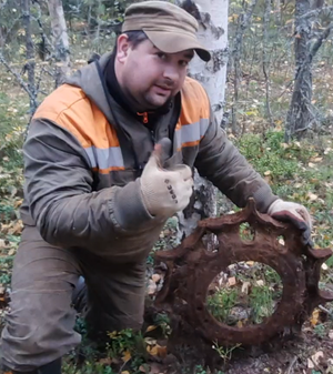 Отличные находки.Неизвестный трак.Металлокоп осень