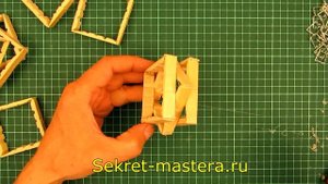 LED светильник своими руками из прищепок / Sekretmastera рекомендует!