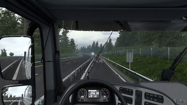 Mercedes Actros MegaSpace from Gothenburg to Jonkoping  Gameplay