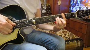 Зимний сон- Алсу (как играть на гитаре аккорды)