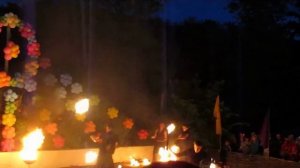 Вогняне шоу в бузковому гаю Диканька 消防秀 .avi