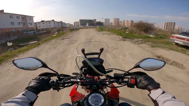 Motoland Dakar 250 ST short city enduro ride [4K] смотреть онлайн