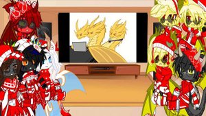 Kaijus react to Godzilla The MEME of Monsters Godzilla Animation