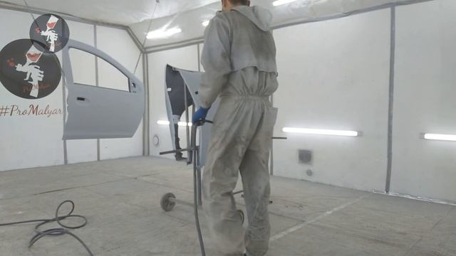 Покраска новых деталей.  Мокрый по мокрому