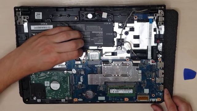 Lenovo IdeaPad 100-14IBY How to disassembly and Clean смотреть онлайн